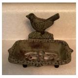 Cast iron soap dish