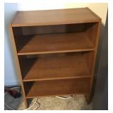 Brown shelf 32" tall x 24" wide x 14" deep