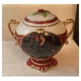 Norman Rockwell porcelain music box