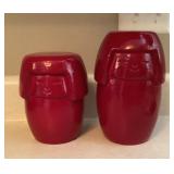 6" and 8" terra cotta decor