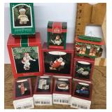 10 Hallmark ornaments