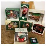 8 boxed Christmas ornaments