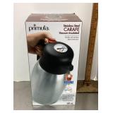 Stainless steel carafe