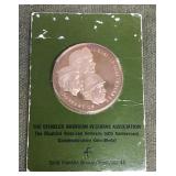 Bronze commemorative DAV medal