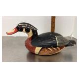 Painted wood duck