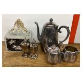 Collection of silver plate