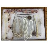 Costume jewelry necklaces