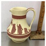 Wedgwood terracotta jasperware jug