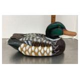 Hand painted wood duck