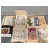 Select vintage handkerchief and scarves