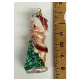 Mercury glass New Year ornament