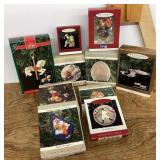 10 Hallmark ornaments