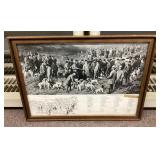 16x22 George Earl fox hunt print