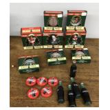 Coca-Cola ornaments and light covers