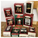 10 Hallmark ornaments