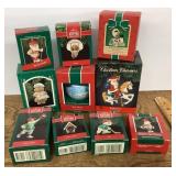 10 boxed Christmas ornaments