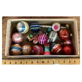 The box of mercury glass ornaments