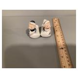 Delft blue salt and pepper shakers