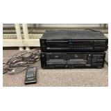 Kenwood cassette deck and CD player