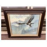 27x31 eagle painting