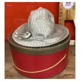 Vintage Capadors hat with hat box