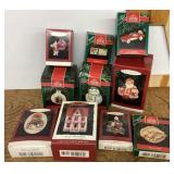 10 Hallmark ornaments