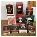 10 Hallmark ornaments