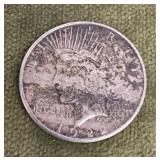 1922 Peace dollar