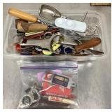 Bar ware, openers, and collectibles