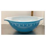 Pyrex Snowflake Blue Garland Cinderella bowl 444