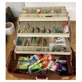 Plano tackle box and contents