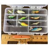 Organizer with lures