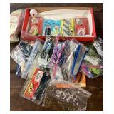 Fishing plastics and buzz baits