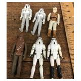 6 Star Wars figures