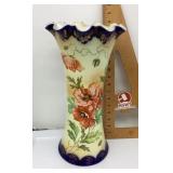Large Austrian porcelain vase