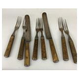 Antique forks and knives