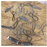 Bottle openers and church keys