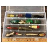 Collection of homemade/wooden lures