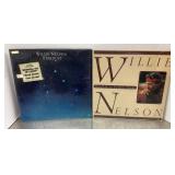 2 Willie Nelson LPs in shrink