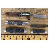6 pocket knives