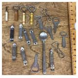 Advertising bottle openers