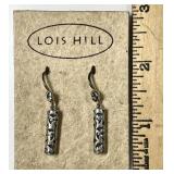 Lois Hill sterling silver earrings