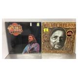 2 Willie Nelson LPs in shrink