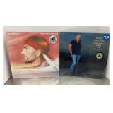 2 Willie Nelson LPs in shrink