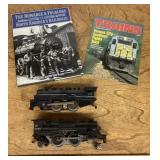 2HO scale engines and train books