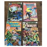 4 vintage comic books