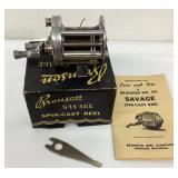 Bronson fishing reel with box