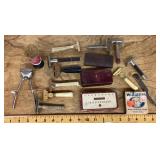 Vintage and antique shaving items