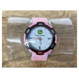 Pink John Deere watch