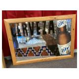 Miller Light mirror 24x34